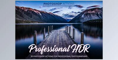 Professional HDR Actions for Ps CreativeMarket-4845232