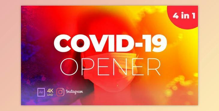 Coronavirus COVID-19 Slideshow (Videohive 26565314) - AE Project