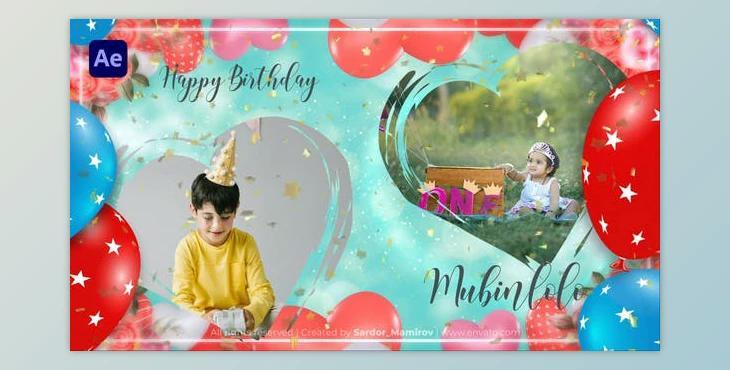 Happy Birthday (Videohive 51872818) - AE Project