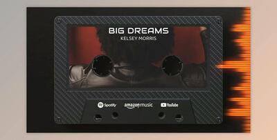 Cassette Music Visualizer (Videohive 37174096) - AE Project