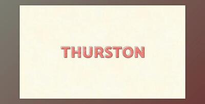 Thurston Typography (Videohive 47548125)