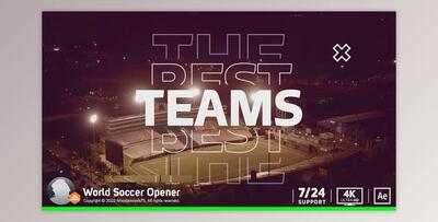 World Soccer Opener (Videohive 40528111) - AE Project