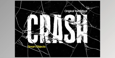Crash Distortion Text Effect - 92508766