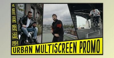 Urban Multiscreen Promo (Videohive 49621593) - AE Project