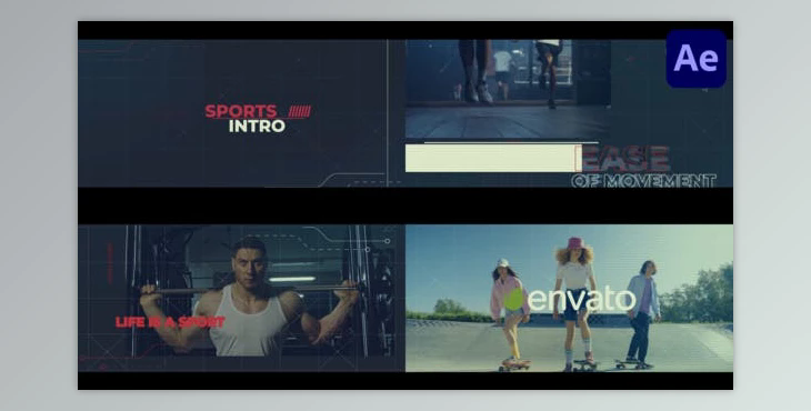 Sports Intro for After Effects (Videohive 50708149) - AE Project