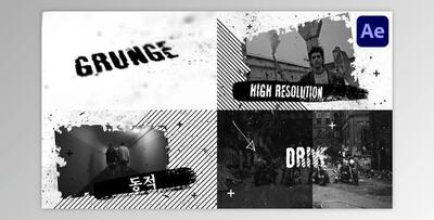 Grunge Slideshow for After Effects (Videohive 47675605) - AE Project