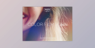Color Film Burn Overlays GraphicRiver - 36751914
