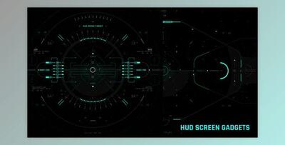 HUD Screen Gadgets 1 (Videohive 42640715) - AE Project