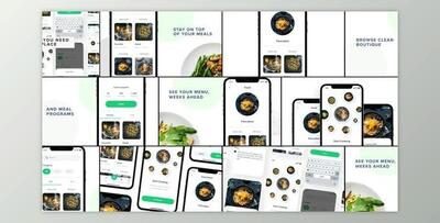 Food App Promo (Videohive 34025785) - AE Project