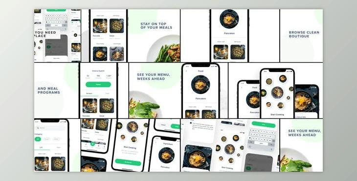 Food App Promo (Videohive 34025785) - AE Project
