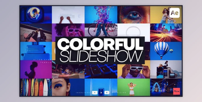 Colorful Slideshow (Videohive 42729651) - AE Project