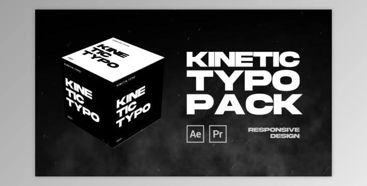 Kinetic Typography (Videohive 32258597) - AE Project