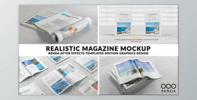 Magazine Book Promo (Videohive 39252523) - AE Project
