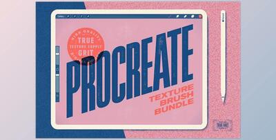 Procreate Texture Brush Bundle CreativeMarket-1966837