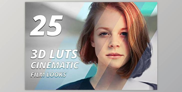 3d Luts – Cinematic Film Looks vol.1 – Creativemarket 1323431