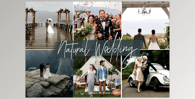 The Natural Wedding Lightroom Preset Collection (XMP, LRTEMPLATE)