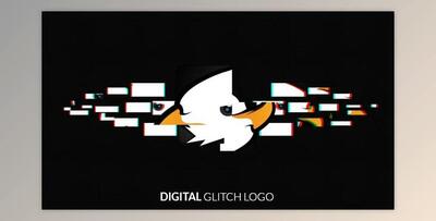 Digital Glitch Logo Reveal (Videohive 17772801)
