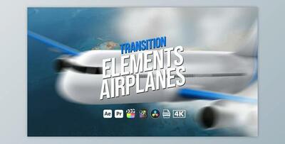 Transition Elements Airplanes (Videohive 51504399) - AE Project