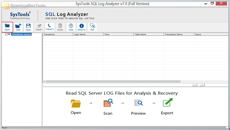 SysTools SQL Log Analyzer v9.1 for Win x64 + CRACK