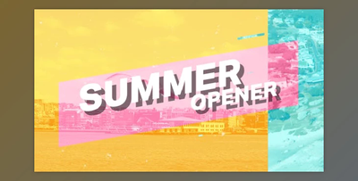 Summer Opener (VideoHive 35381378) - AE Project