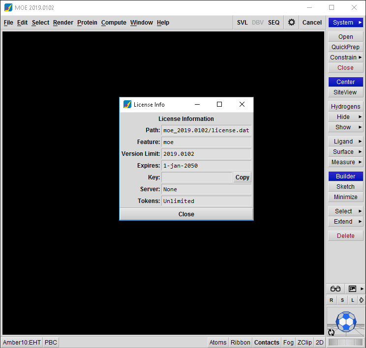 Molecular Operating Environment (MOE) 2024.06 Windows/Linux/macOS