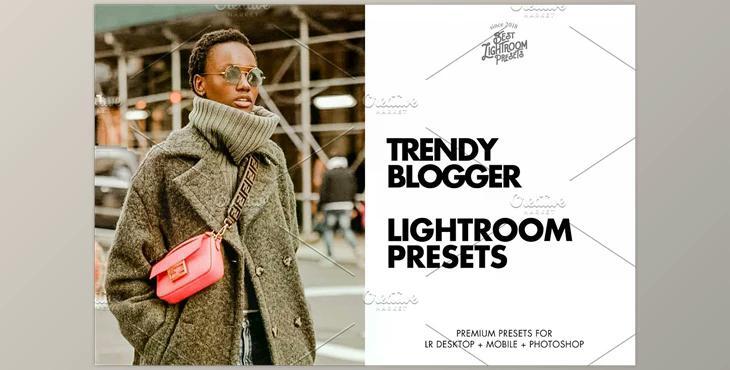 Lightroom Presets Trendy Blogger CreativeMarket - 4114916