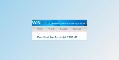 Winsoft ComPort for Android FT31xD v1.9 for Delphi & CB 10.4-12 Athens Full Source