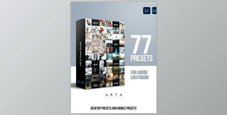 ARTA Mega Bundle For Mobile and Desktop Lightroom GraphicRiver-29949775 (XMP, DNG)