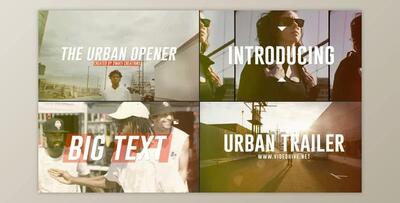 Urban Promo (Videohive 22218535) - AE Project