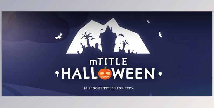 MotionVFX - mTitle Halloween for Final Cut Pro (Mac)