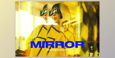Distorting Mirror Photo Effect - 92136732