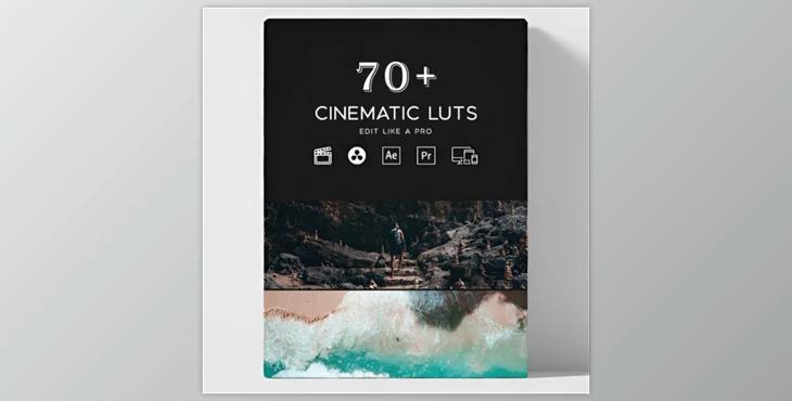 70+ Professional Cinematic LUTs Pack