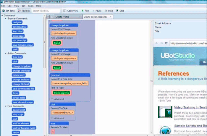 Ubot Studio 5.9.50 with Compiler & Source