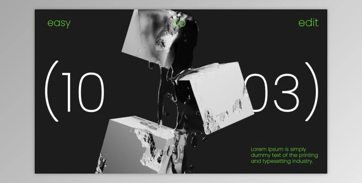 3D Typography (Videohive 44268857) - AE Project