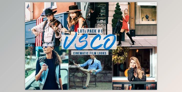 VSCO Cinematic LUTs – Film Look for Video Creators by allanthedp