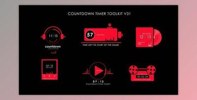 Countdown Timer Toolkit V31 (Videohive 50736615) - AE Project