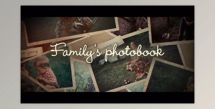 Family’s Photo Book - AE Project Videohive 31092502