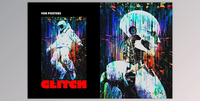 Glitch Pixels Screen Photo Effect - 283650406