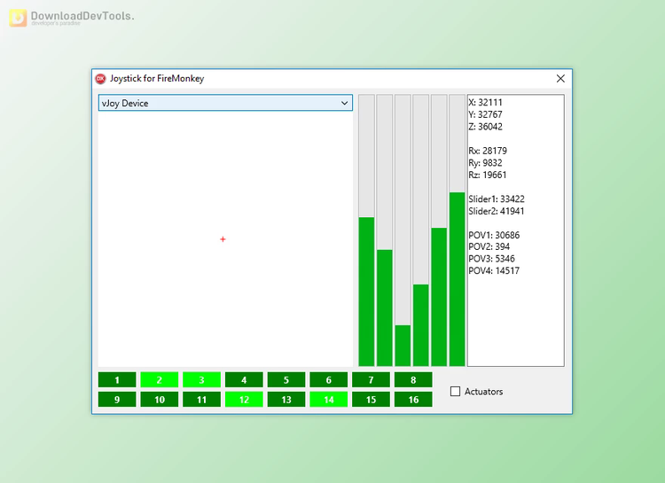 Winsoft DirectX Joystick for FireMonkey v1.8 for Delphi & CB XE7-12 Athens Full Source