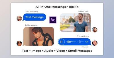 Messenger Toolkit (Videohive 25647819) - AE Project