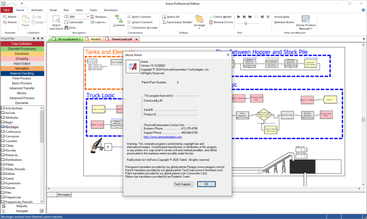 Arena Simulation Professional 16.1 x64