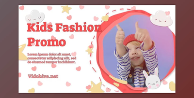 Kids Fashion Promo Sale Slideshow (Videohive 45833265) - AE Project