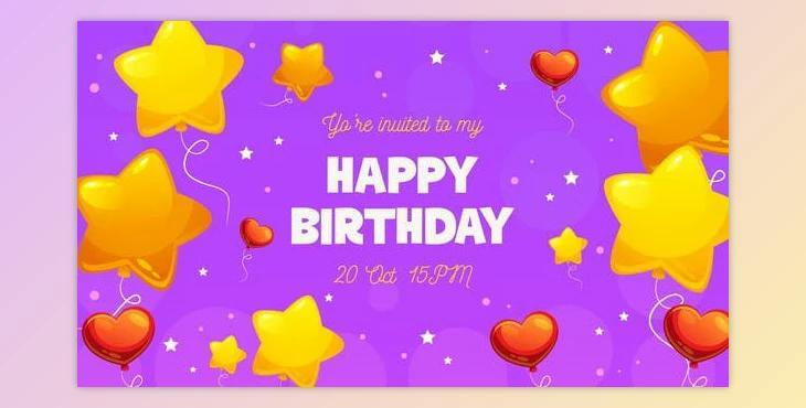 Happy Birthday (Videohive 36200050) - AE Project
