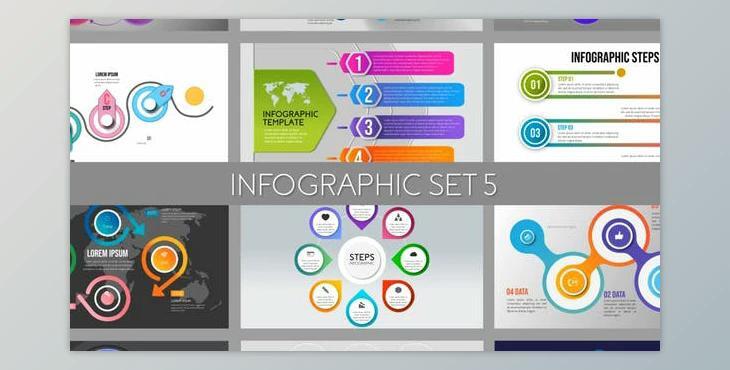 Infographics Set 5 (Videohive 24164641) - AE Project