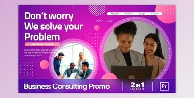 Corporate Business Consulting Promo (MOGRT) (Videohive 33736797)