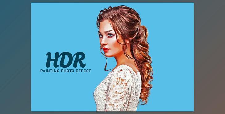 HDR Painting Photo Effect - 92061704