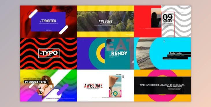 Trendy Modern Titles (Videohive 31603925) - AE Project