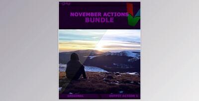 November Photoshop Actions Bundle Graphicriver 19069451
