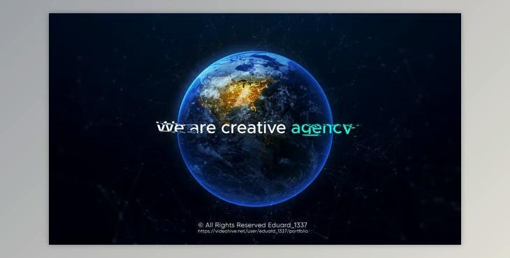 Artistic Earth Intro (Videohive 31370088) - AE Project