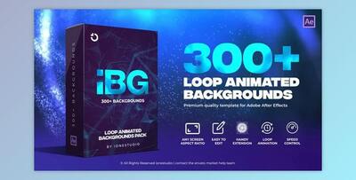 AtomX Ibg 300 Loop Backgrounds 35090369 - AE Project